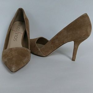 Sole Society Suede Pump Size 8.5